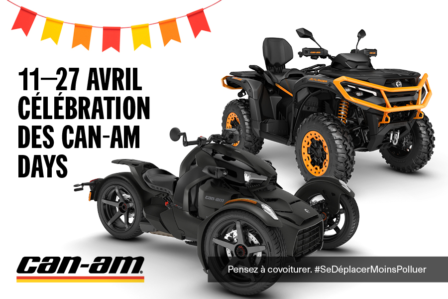 CAN-AM DAYS 11 au 27 Avril