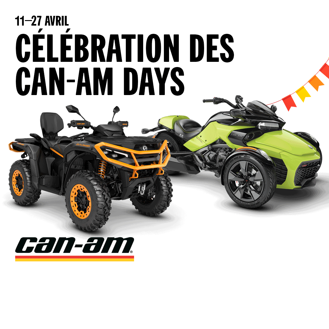 CAN-AM DAYS 11 au 27 Avril