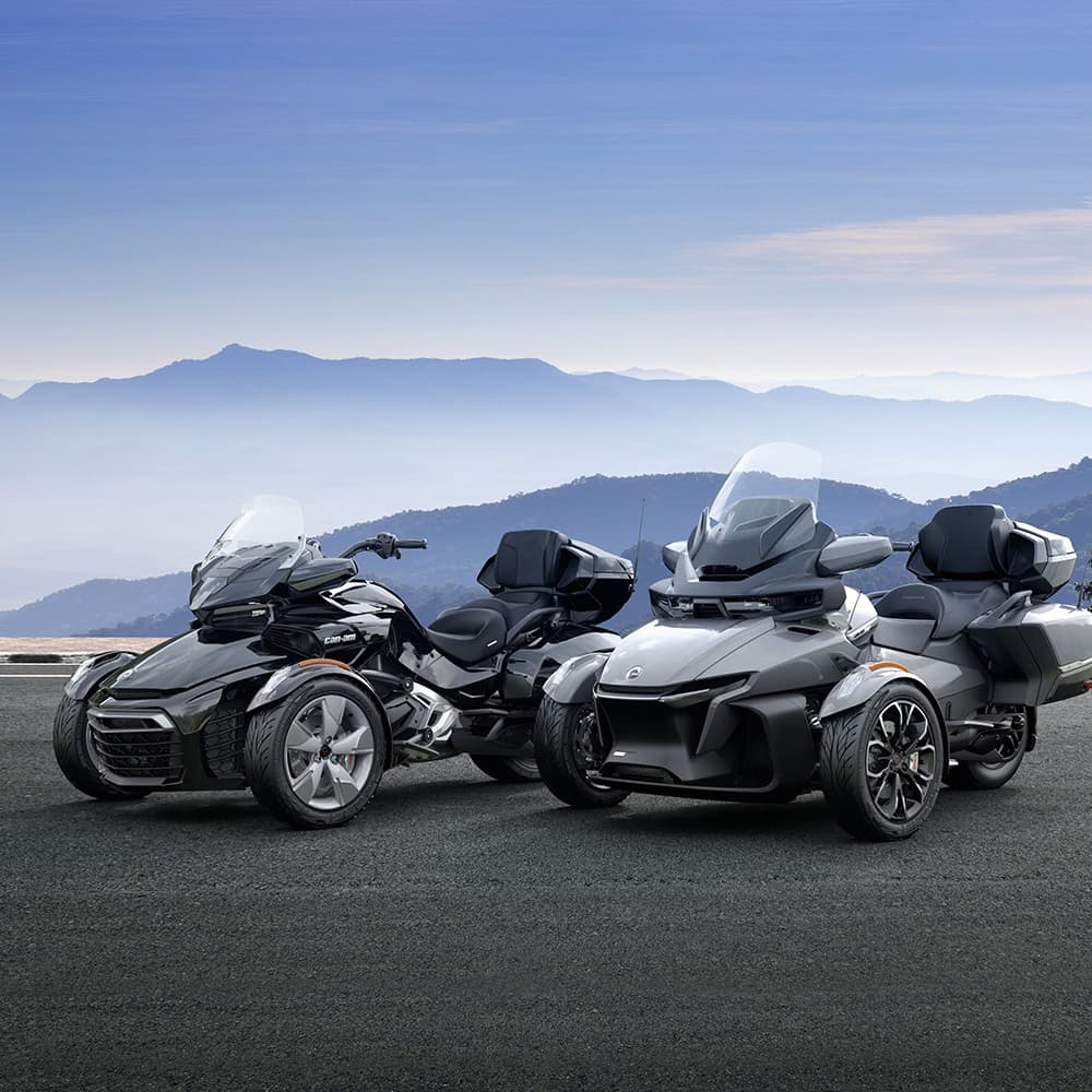 Découvrez la gamme de motos à 3 roues Can-Am : une expérience de conduite inégalée