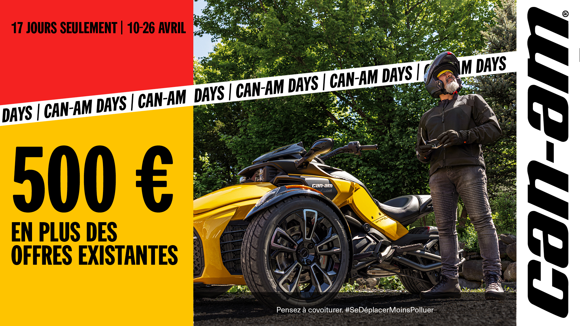 Les Can-Am Days arrivent !