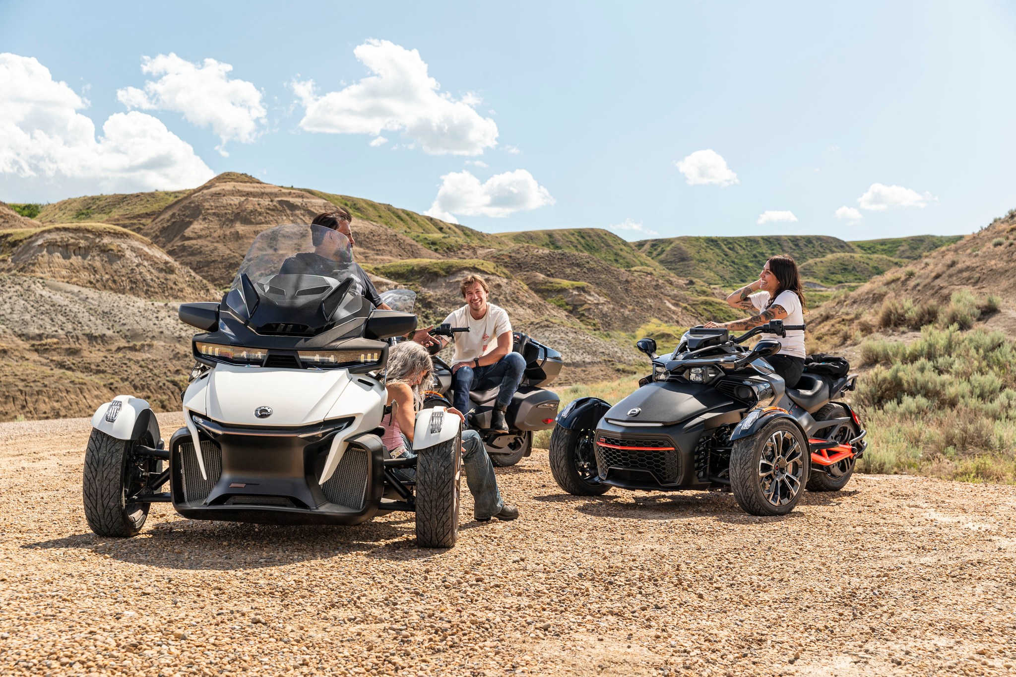 A vos calendriers : Essais On-Road Can-Am Nouveautés Printemps 2025