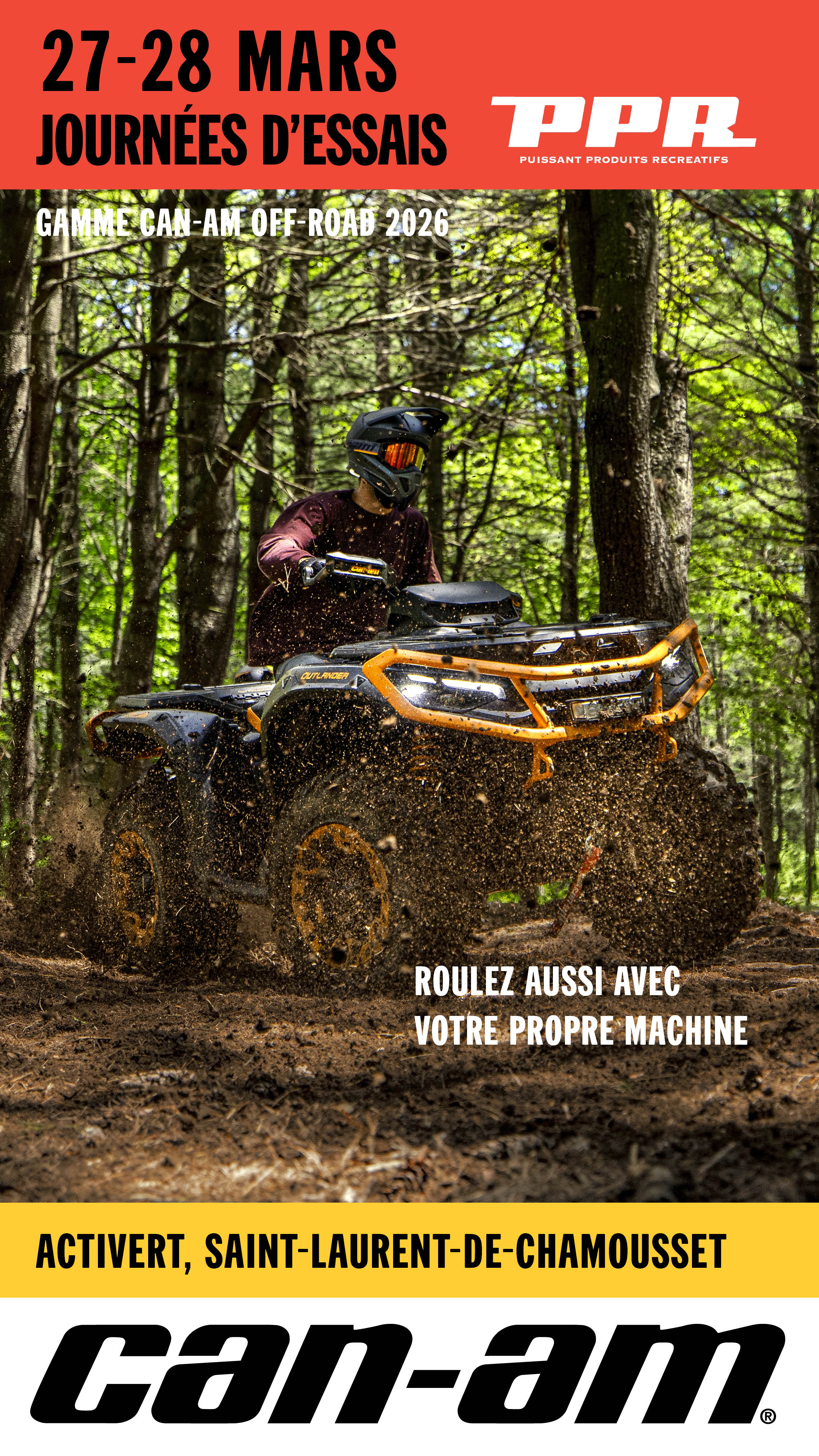 ESSAIS OFF ROAD CAN-AM 27-28 MARS